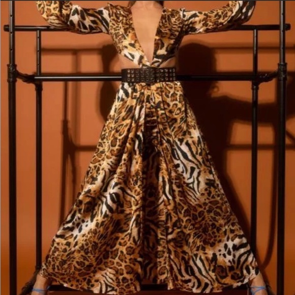*NEW* Tiger print Fresh Out The City CUT OUT
Maxi Dress - shopAKIRA - Picture 3 of 7